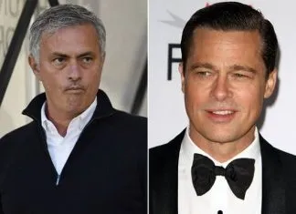 Mourinho "đứng hình" trước nhan sắc của vợ cũ Brad Pitt