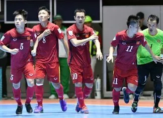 Tuyển futsal Việt Nam sẽ chạm trán tuyển Nga ở vòng 1/8
