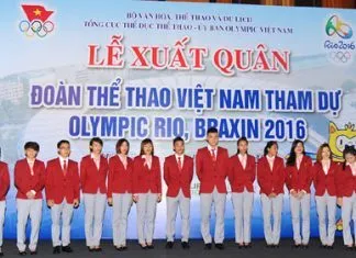 Đoàn Việt Nam lên đường dự Olympic với 23 VĐV, còn lại là 27 nhà quản lý, HLV, chuyên gia, bác sĩ