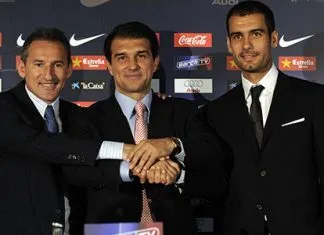 Guardiola được chọn làm HLV Barca ở thời điểm đội bóng này đã có một nền tảng chắc chắn, để chắp cánh cho ông thành công với triết lý mà HLV này theo đuổi